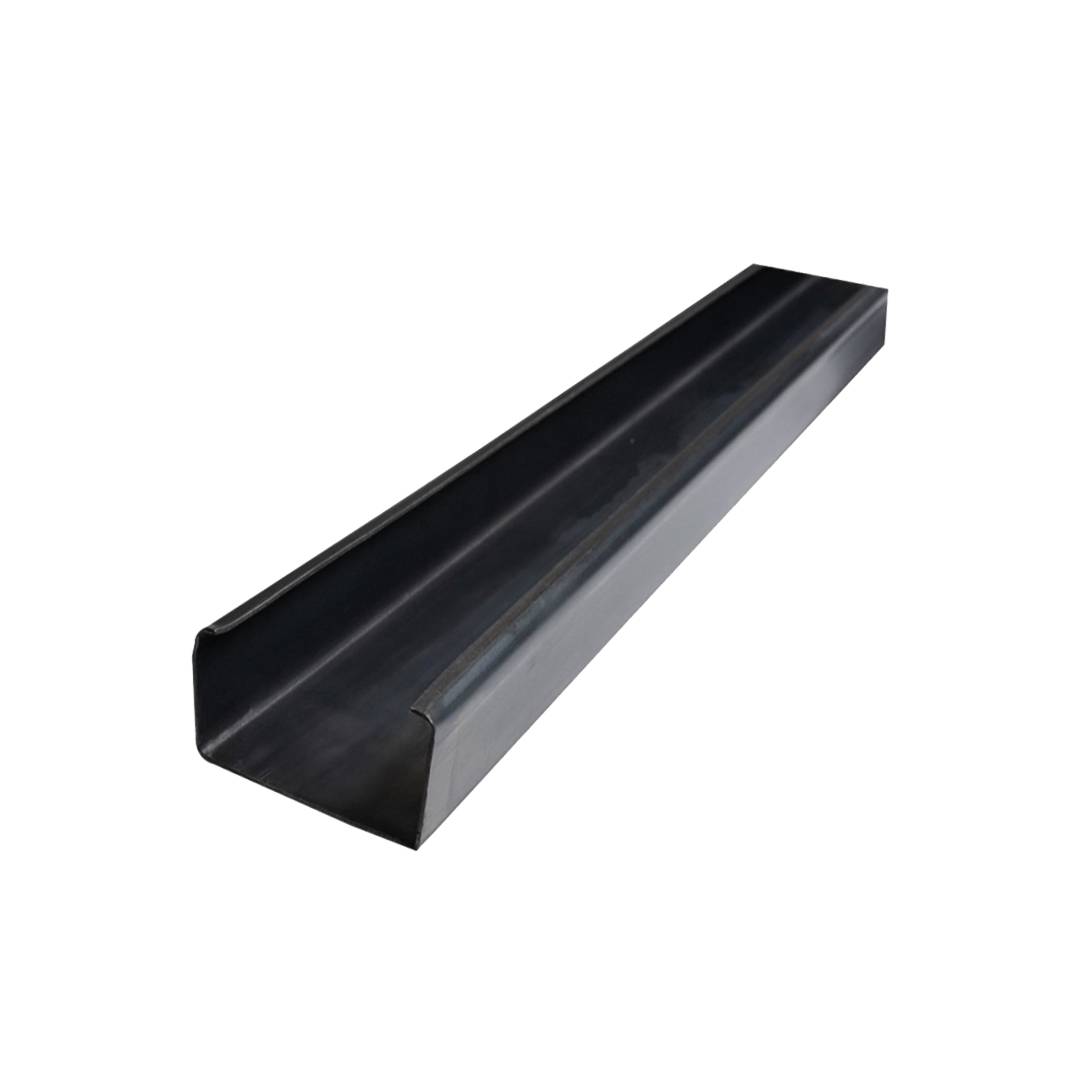 Polin c negro 3x2 pulgadas x 6 metros chapa 14 (1.80mm)