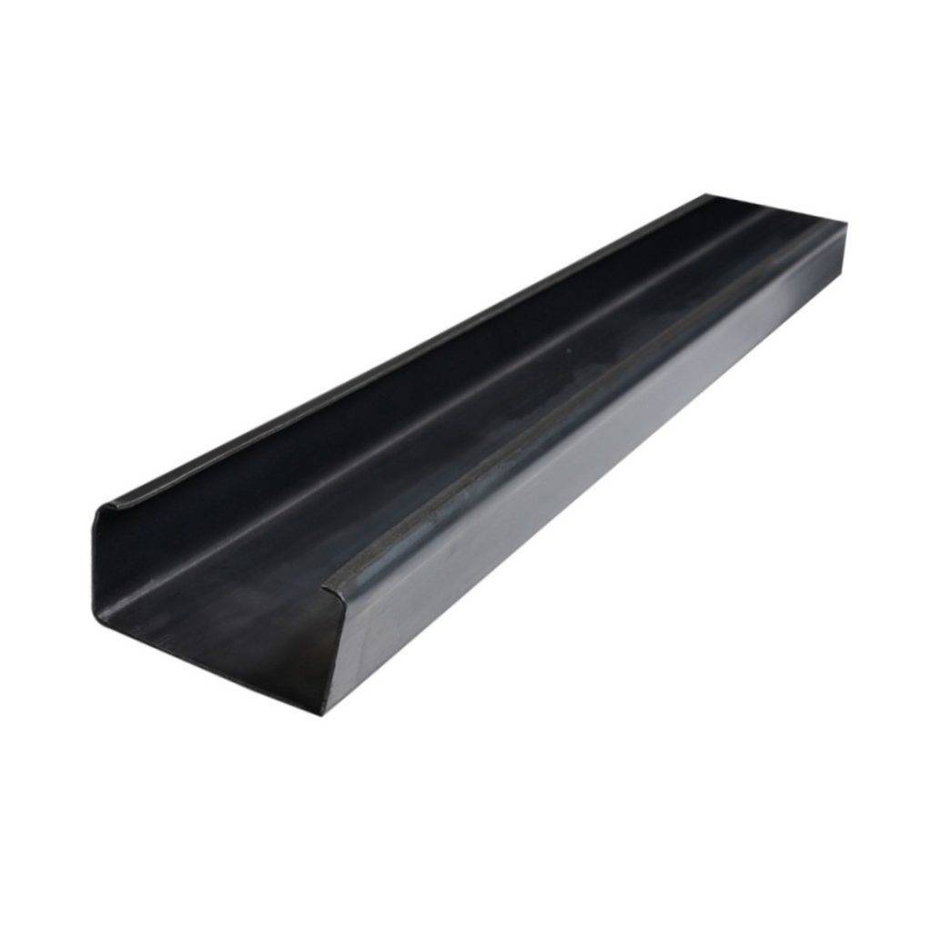 Polin c negro 4x2 pulgadas x 6 metros chapa 18(1.20mm)