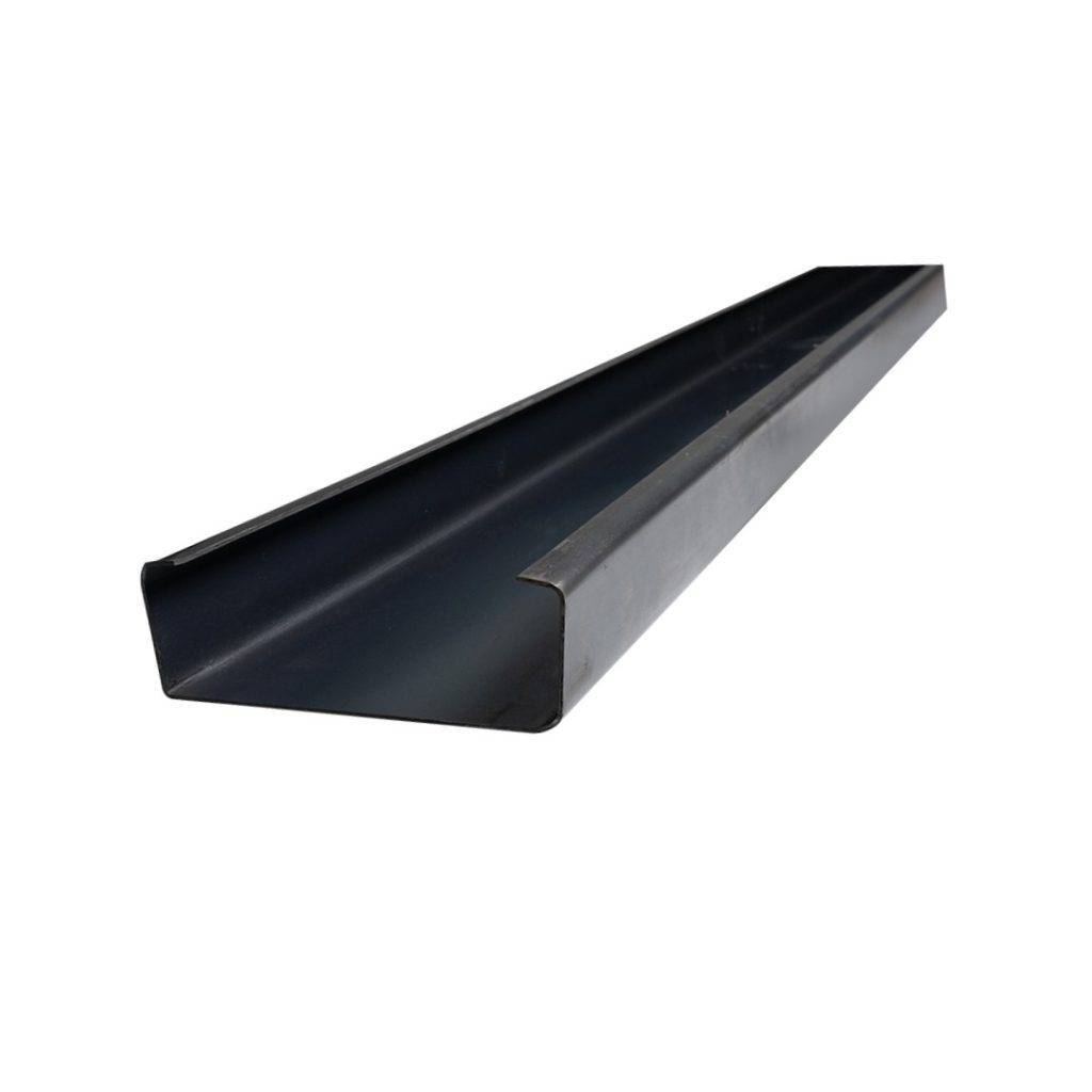 Polin c negro 6x2 pulgadas x 6 metros chapa 14(1.80mm)