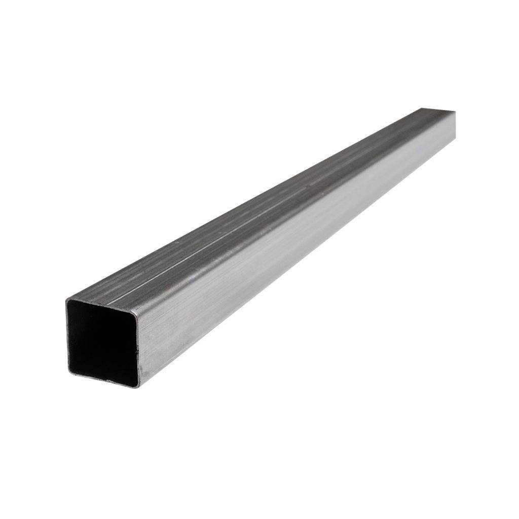 Tubería industrial cuadrada 1 chapa 20x6metros