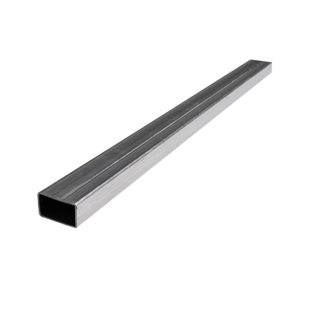 Tubería industrial rectangular 1/2 x1 chapa 20x6metros