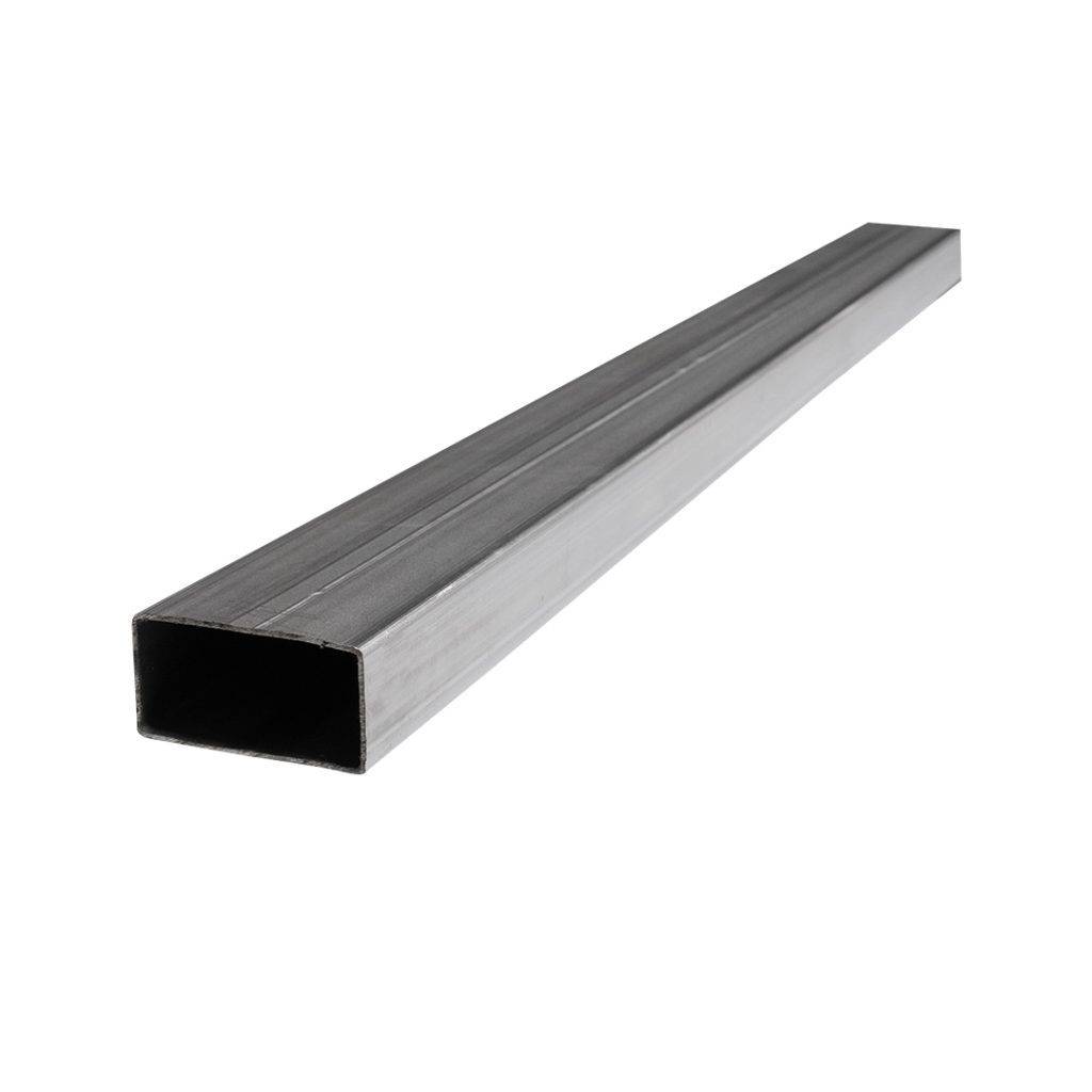 Tubería industrial rectangular 2x1 chapa 21x6metros