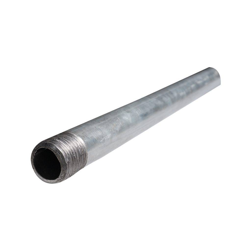 Caño galvanizado con rosca y copla liviano 3/4 pulgada