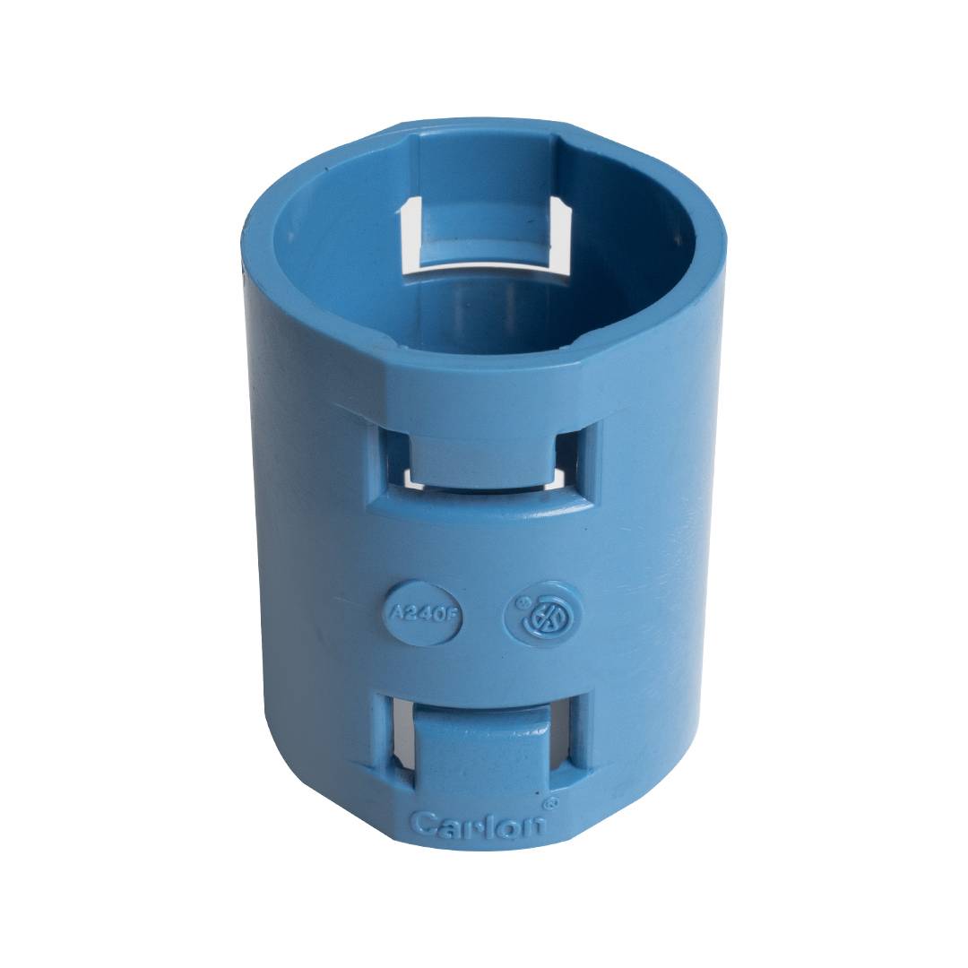 Union de pvc para conduflex de 1 pulgada