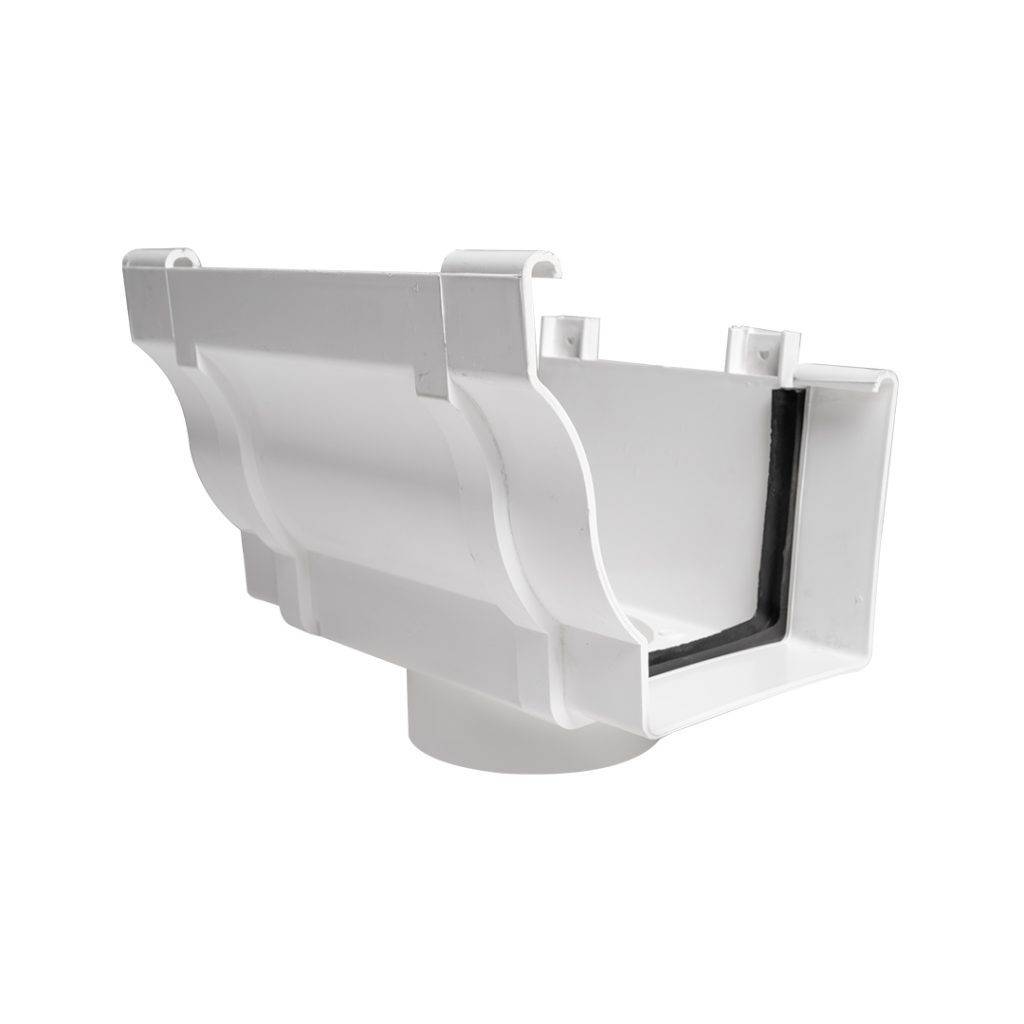 Boquilla redonda pvc para canaleta colonial