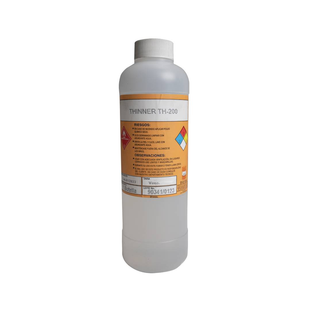 Thinner botella
