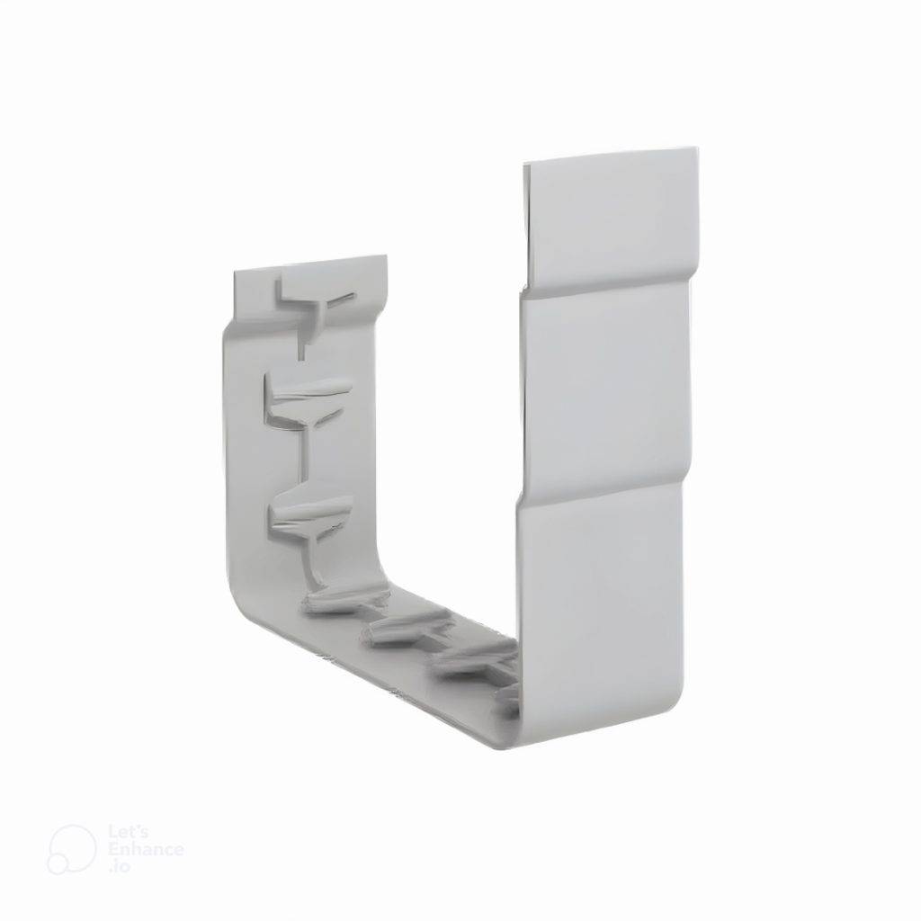 Unión para canaleta cementar maxicanal de pvc blanca