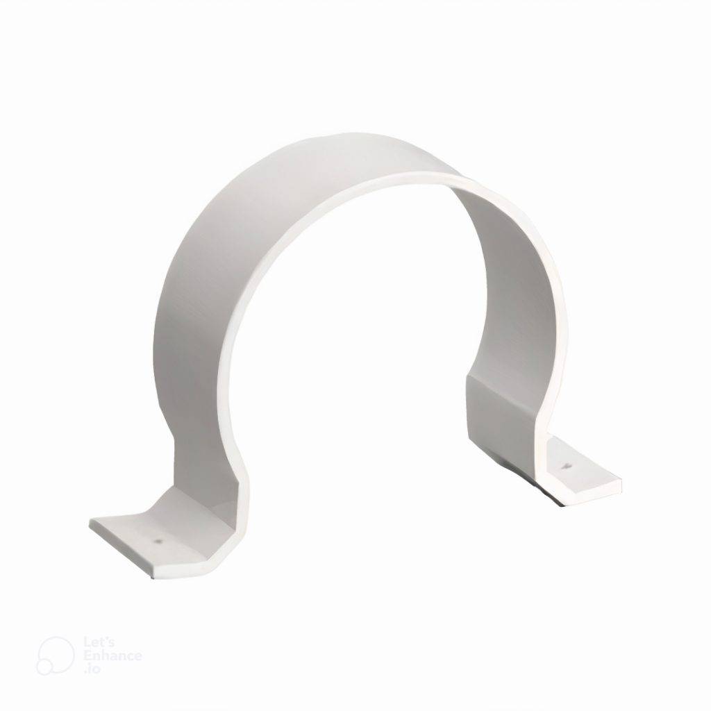 Gaza bajante para canaleta clasica 100 mm 4 pulgadas blanca