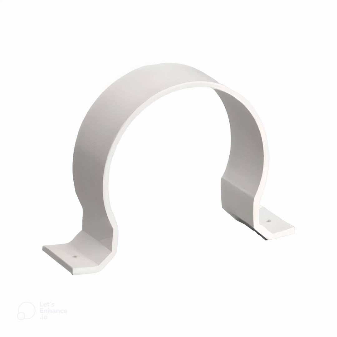 Gaza bajante para canaleta clasica 100 mm 4 pulgadas blanca