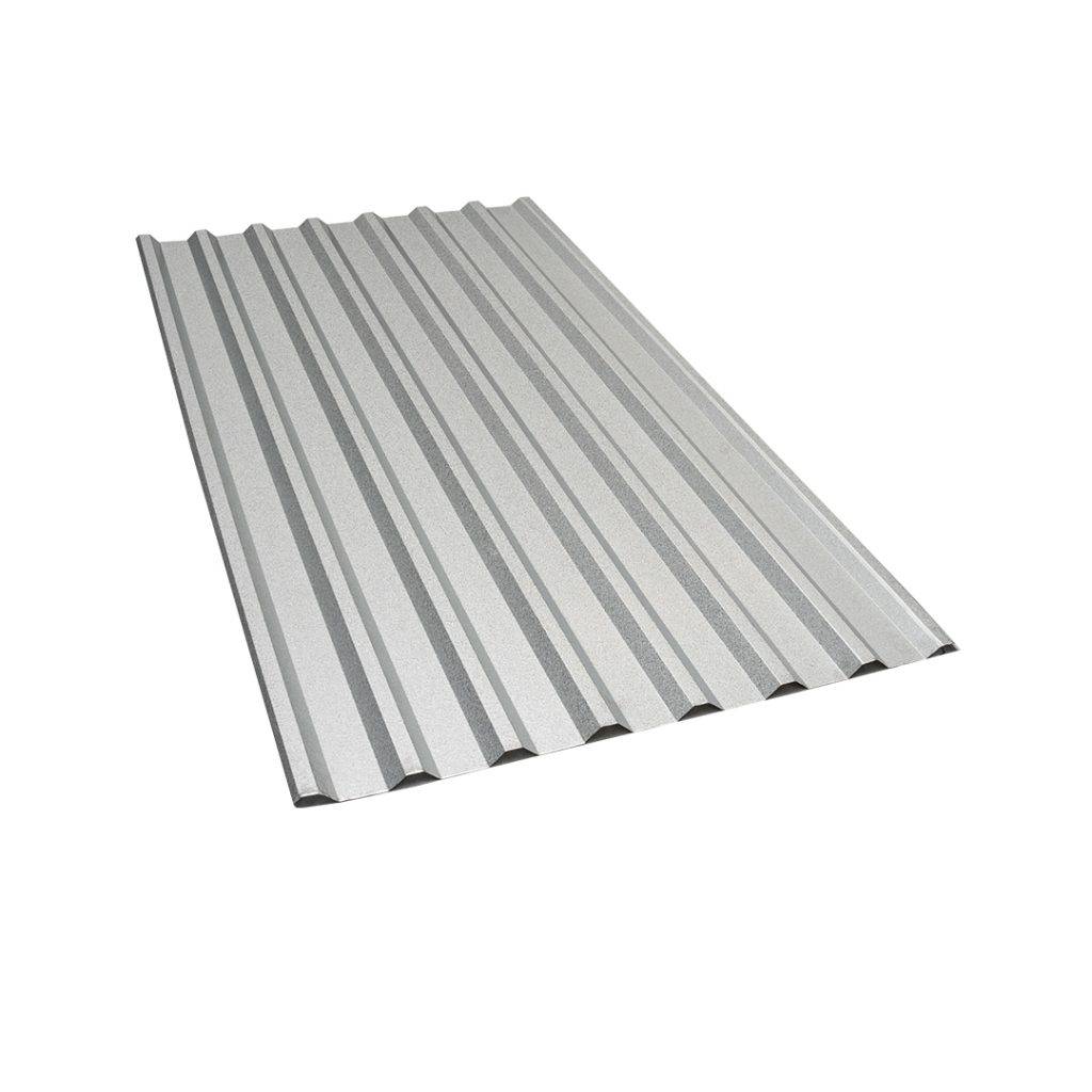Lámina de aluminio zinc estandar 5.25 metros 0.40 mm a100