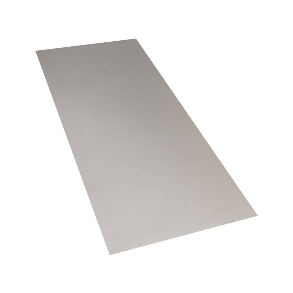 Lámina de aluminio zinc lisa 0.32 mm 1.00 metro a100